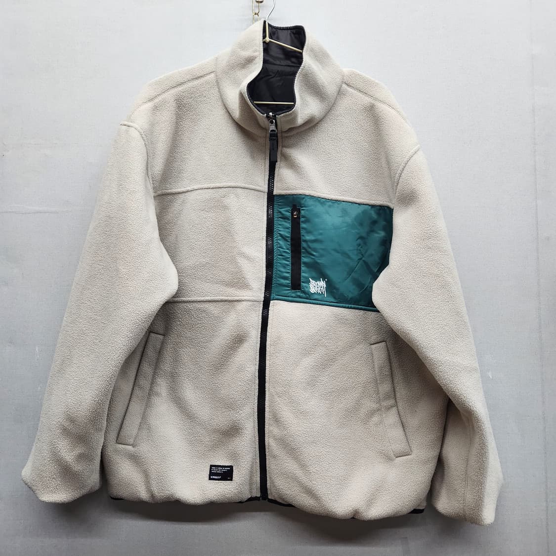 브라운브레스 체스트 포켓 양면 오버핏 집업 2XL 상품이미지1