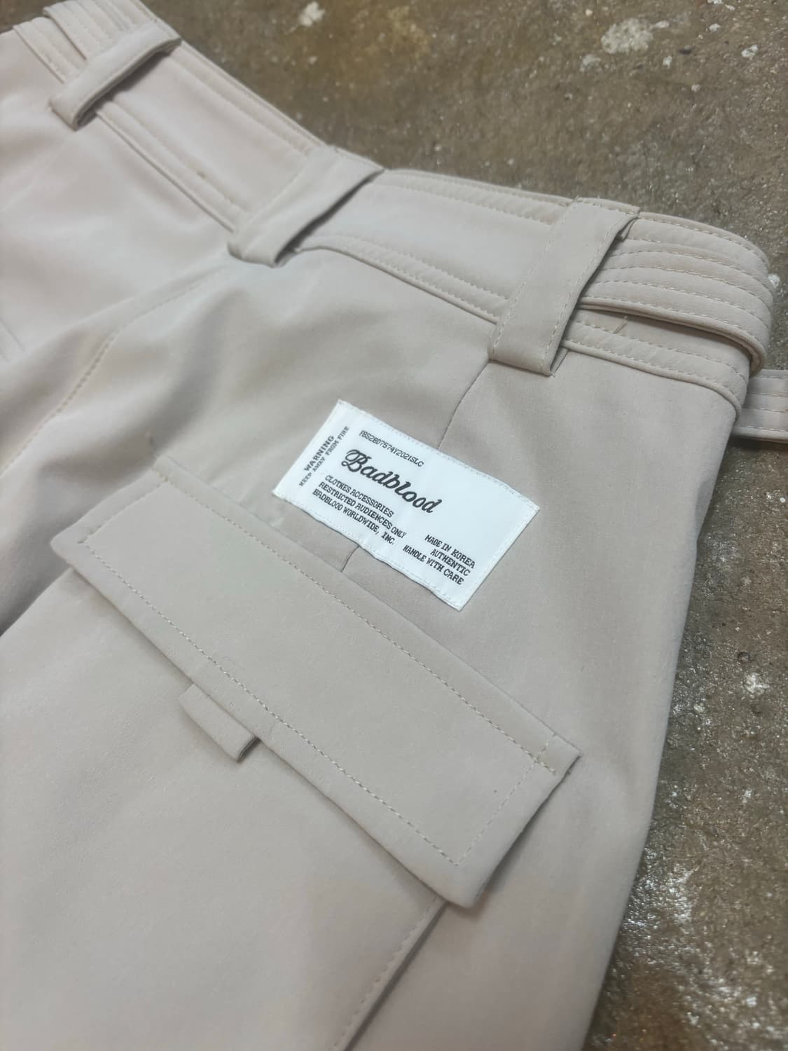 badblood 프리미엄 3 in 1 멀티 포켓 카고 팬츠 상품이미지5