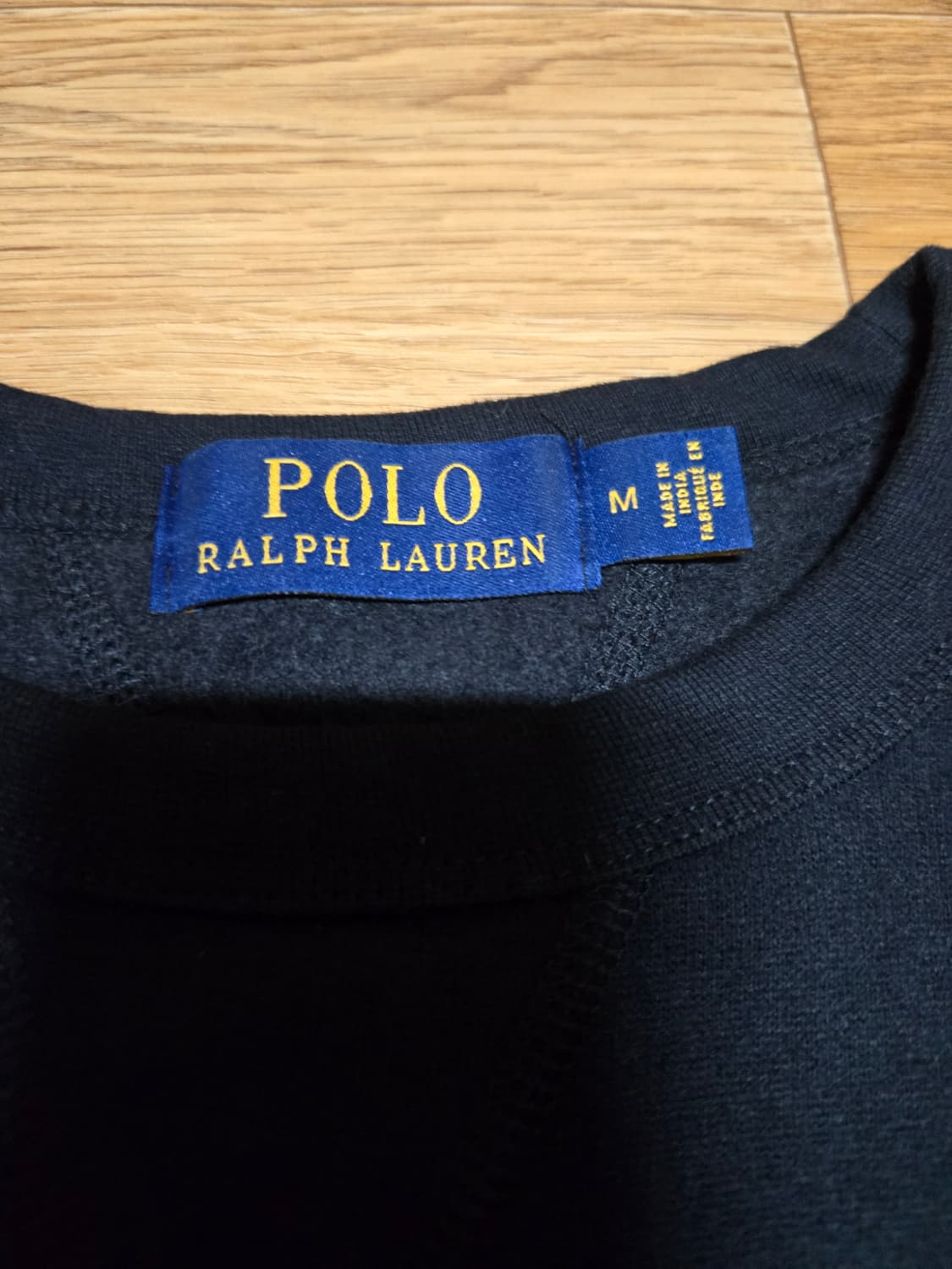 폴로 랄프로렌 블랙 기모 맨투맨(M사이즈) 상품이미지5