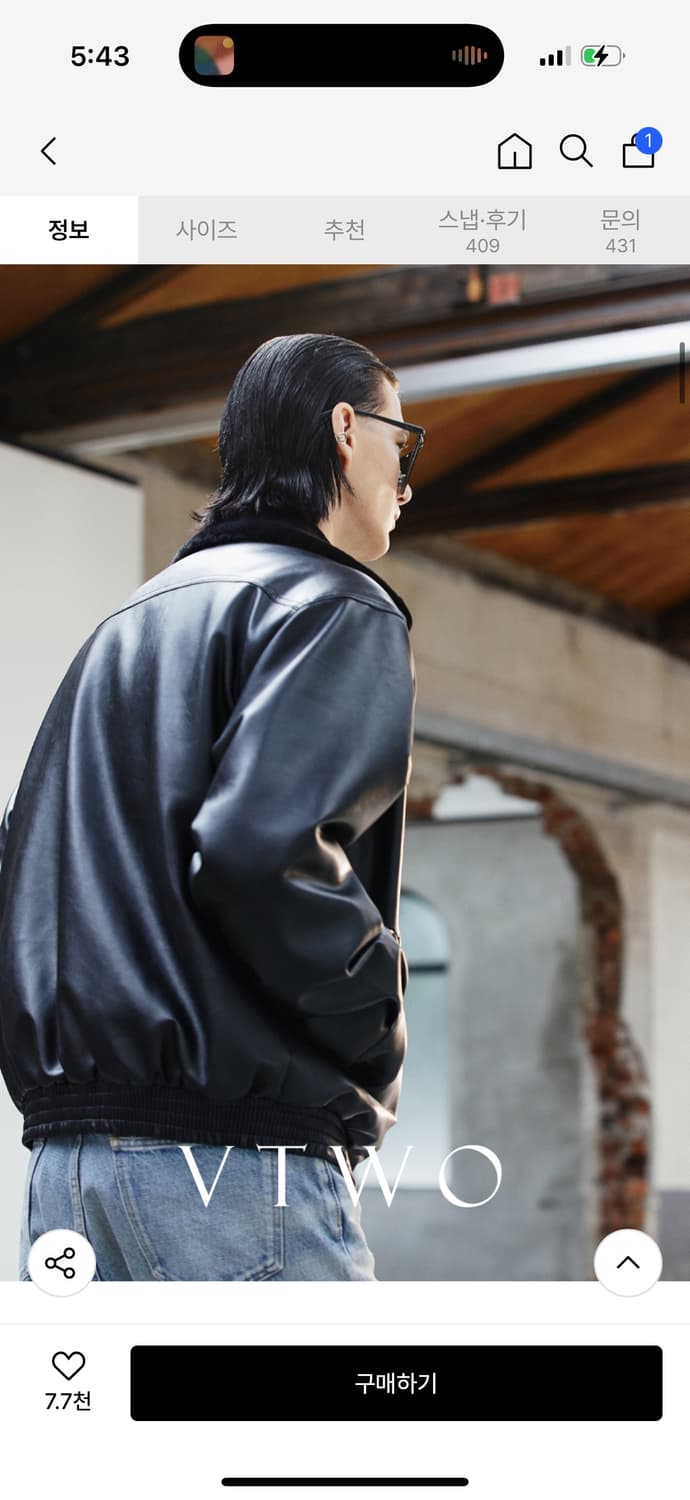 620 VEGAN LEATHER MUSTANG_BLACK 상품이미지6