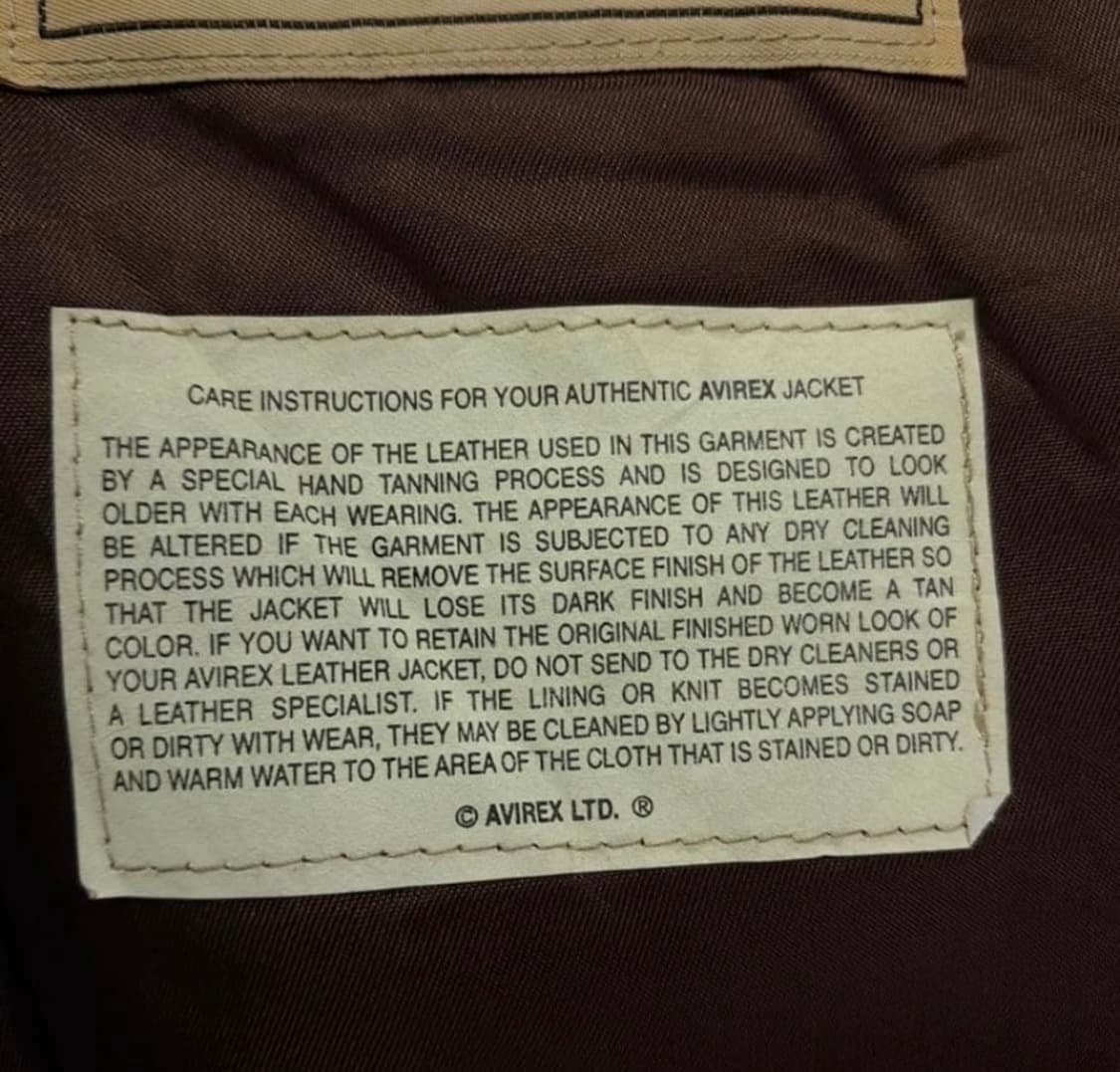 아비렉스 A-2 자켓 XL 사이즈 상품이미지8