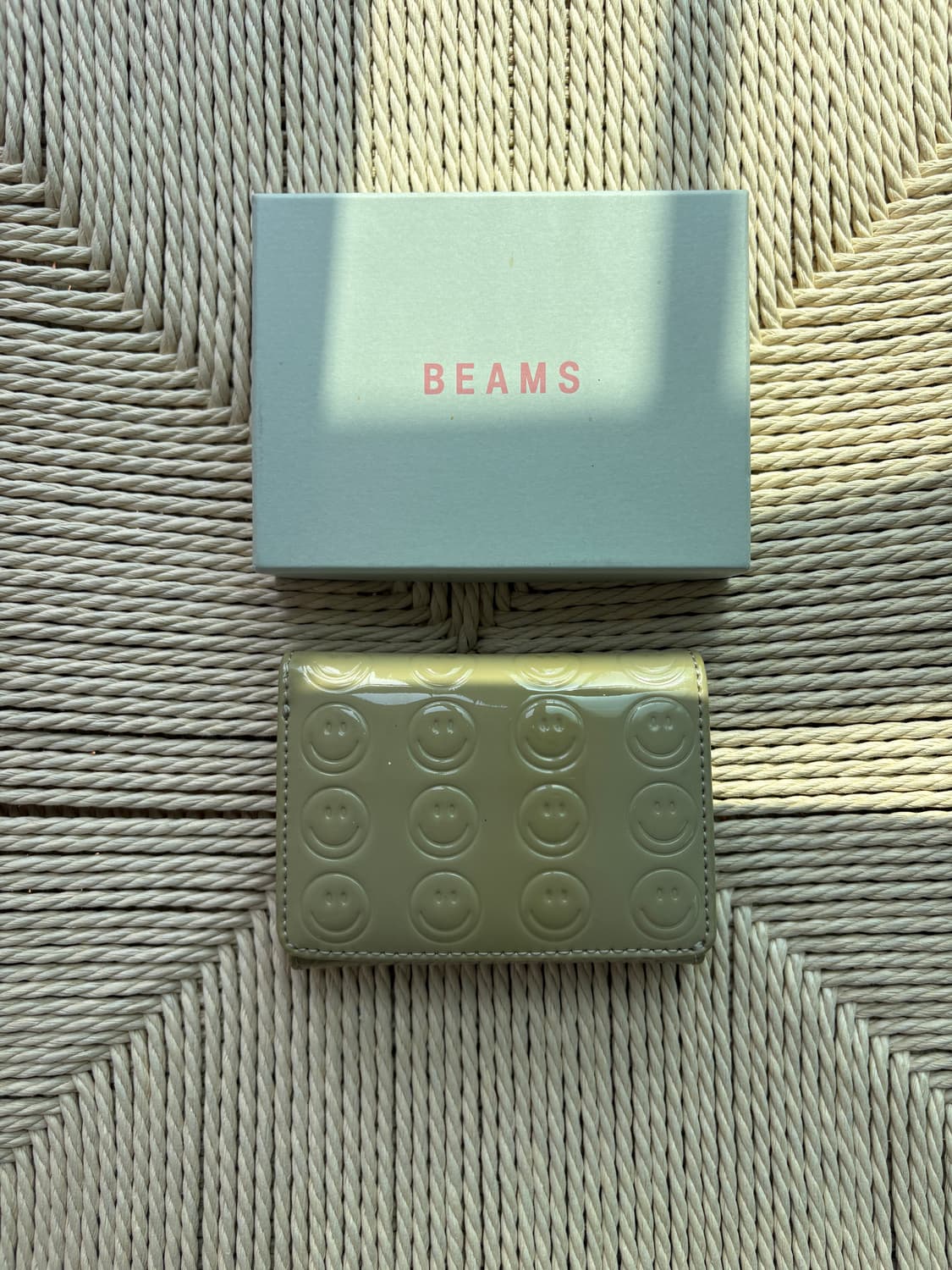 BEAMS Smile Logo Wallet 상품이미지3