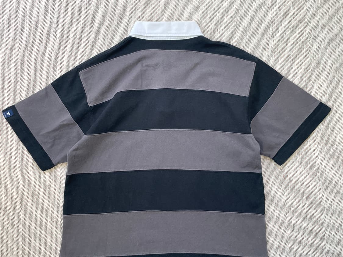 컨버스 스트라이프 배색 카라 반팔 상품이미지8