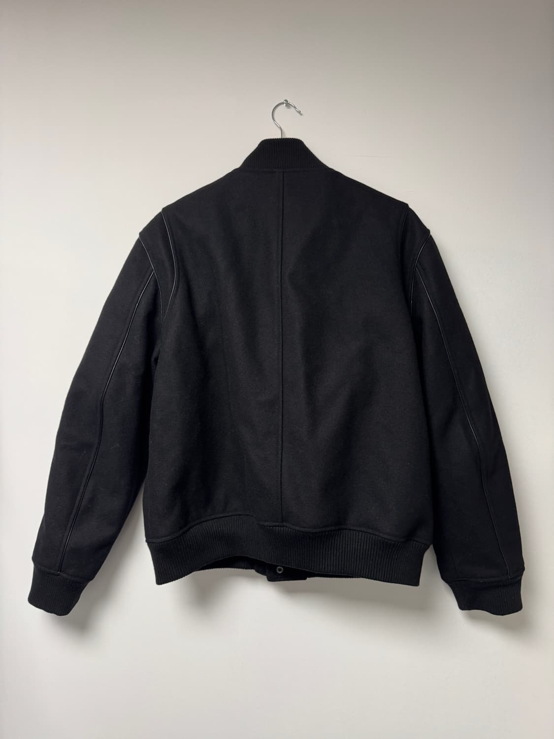 던스트 울 바시티 자켓 블랙 L 상품이미지4