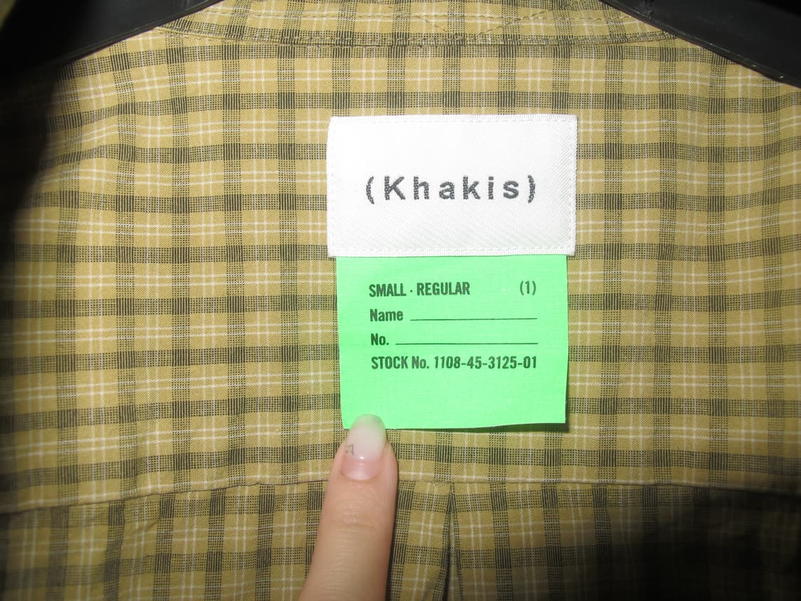 Khakis 카키스 셔츠 상품이미지2