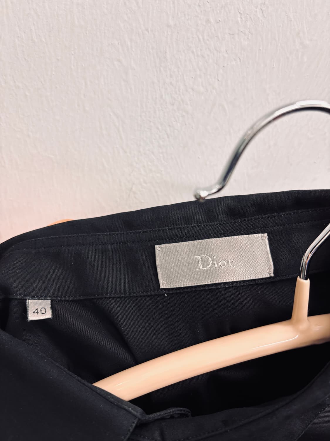 17FW 디올(Dior) 엠브로이더리 비 비(BEE) 히든 버튼 셔츠 상품이미지5