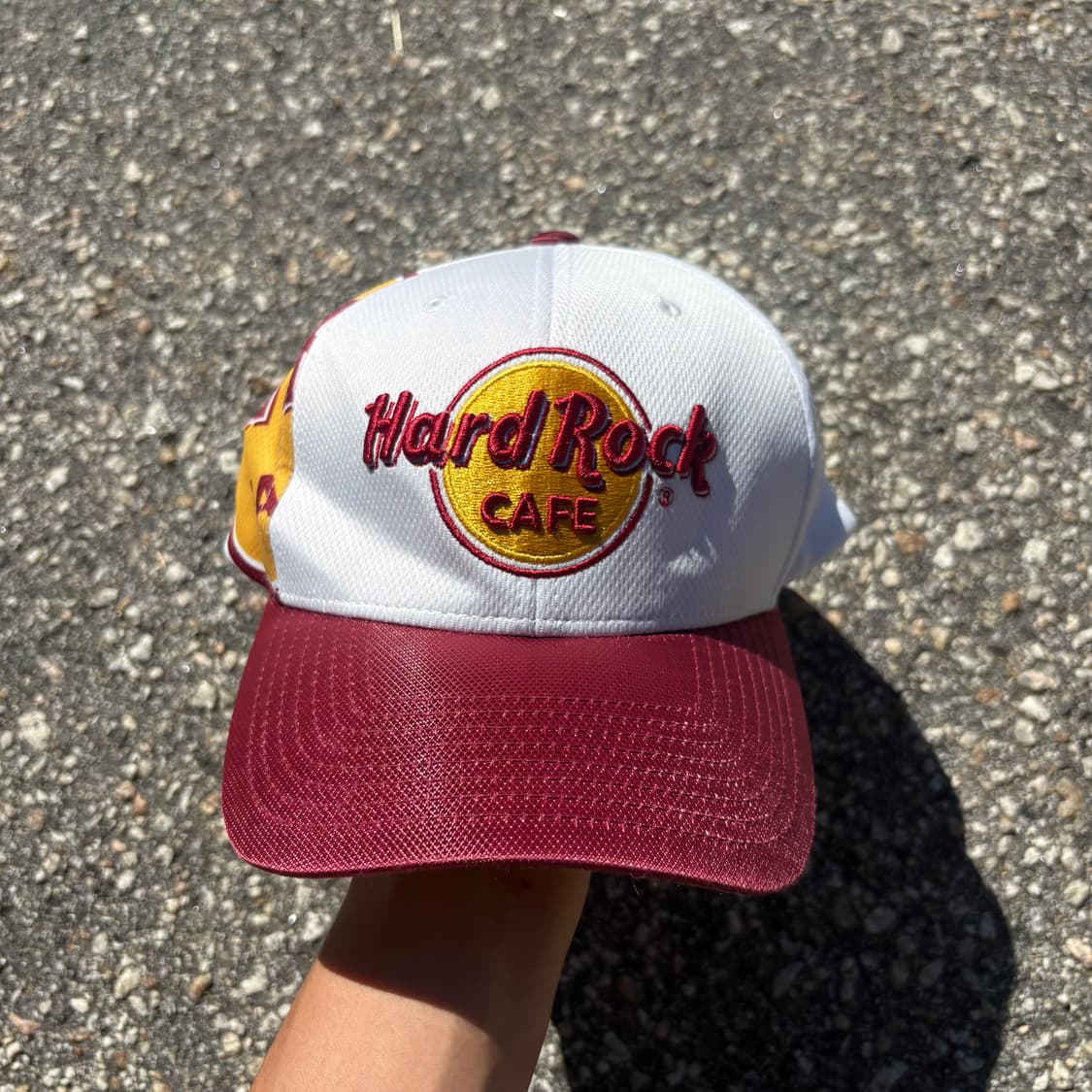 Hard Rock Cafe 하드 록 카페 화이트 볼캡 상품이미지3