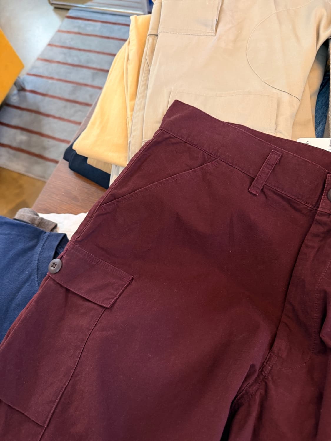  MAD HECTIC 일본 우라하라 립스탑 밀리터리 카고팬츠 XL 34 상품이미지2