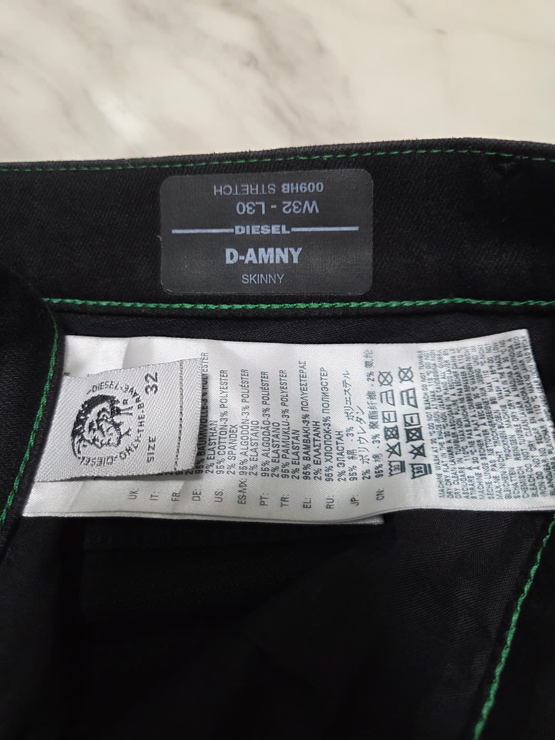 디젤 d-amny 데님팬츠  상품이미지6