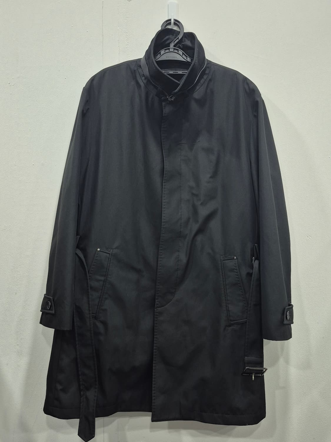 타운젠트 앙고라 100% 모 100% 분리형 롱코트 남성 110사이즈 상품이미지1