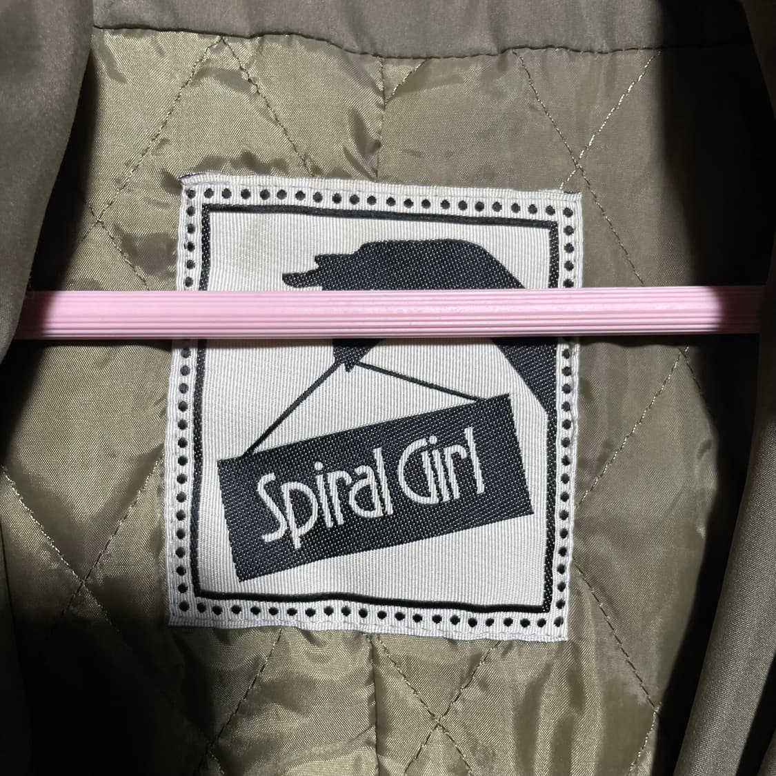 스파이럴걸 퍼 후드 야상 점퍼 상품이미지4