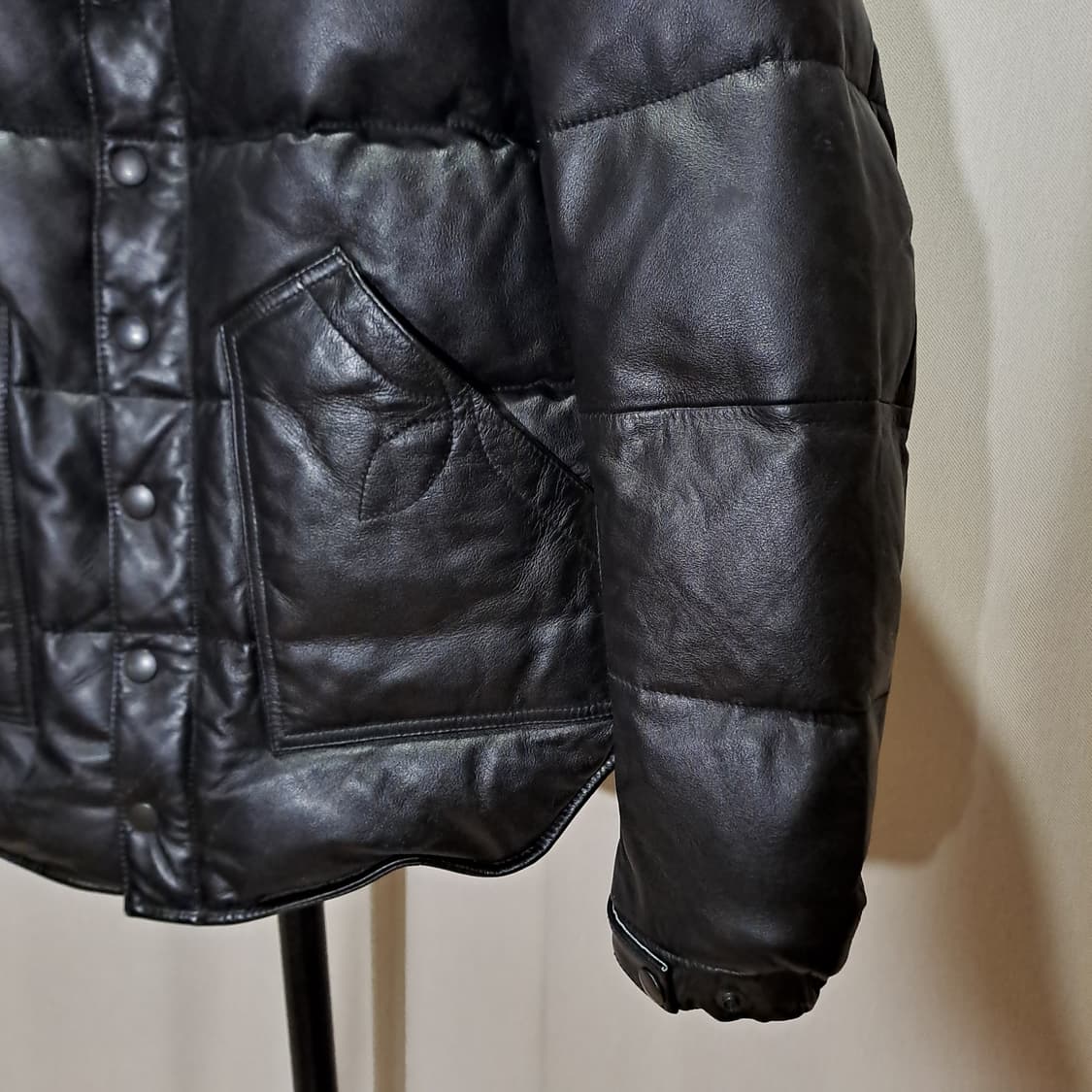 (택포) 카우하이드 웨스턴 다운 자켓 100 B428 상품이미지4