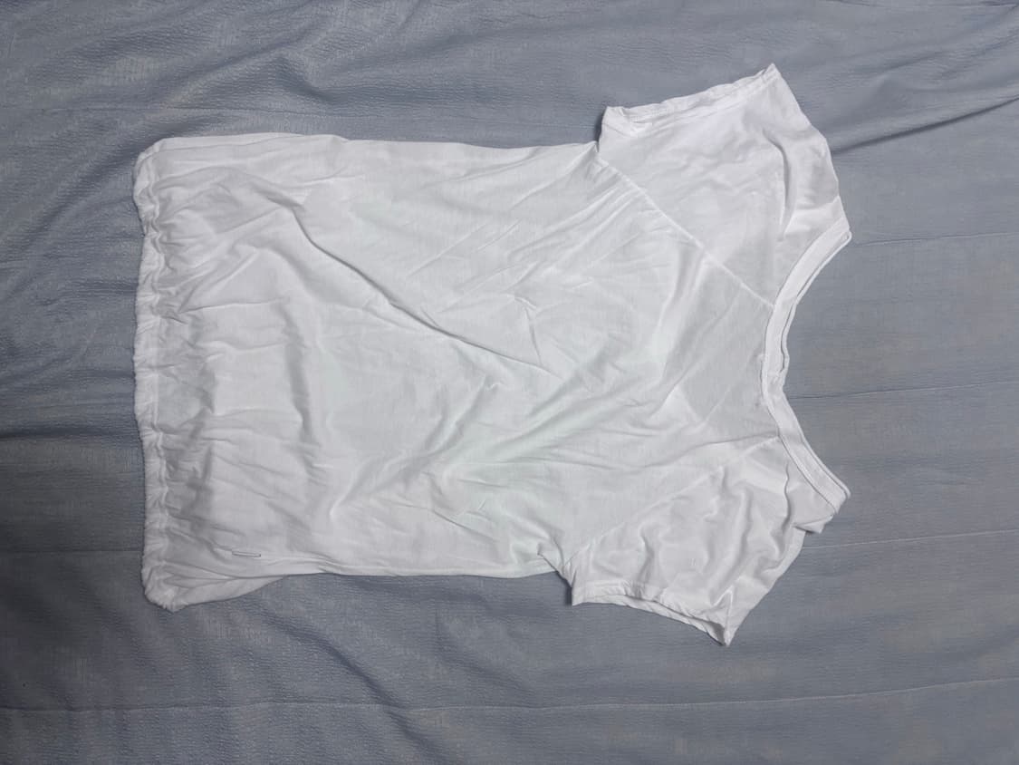 세릭 Round Drawstring Hem Top _ White 상품이미지6