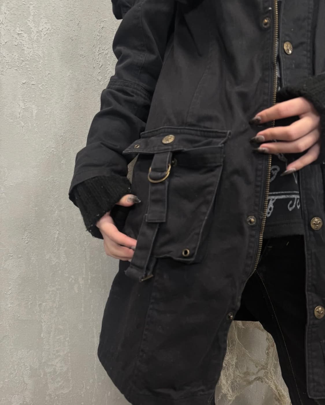 V-kei Style Warmer Detail jacket 상품이미지3