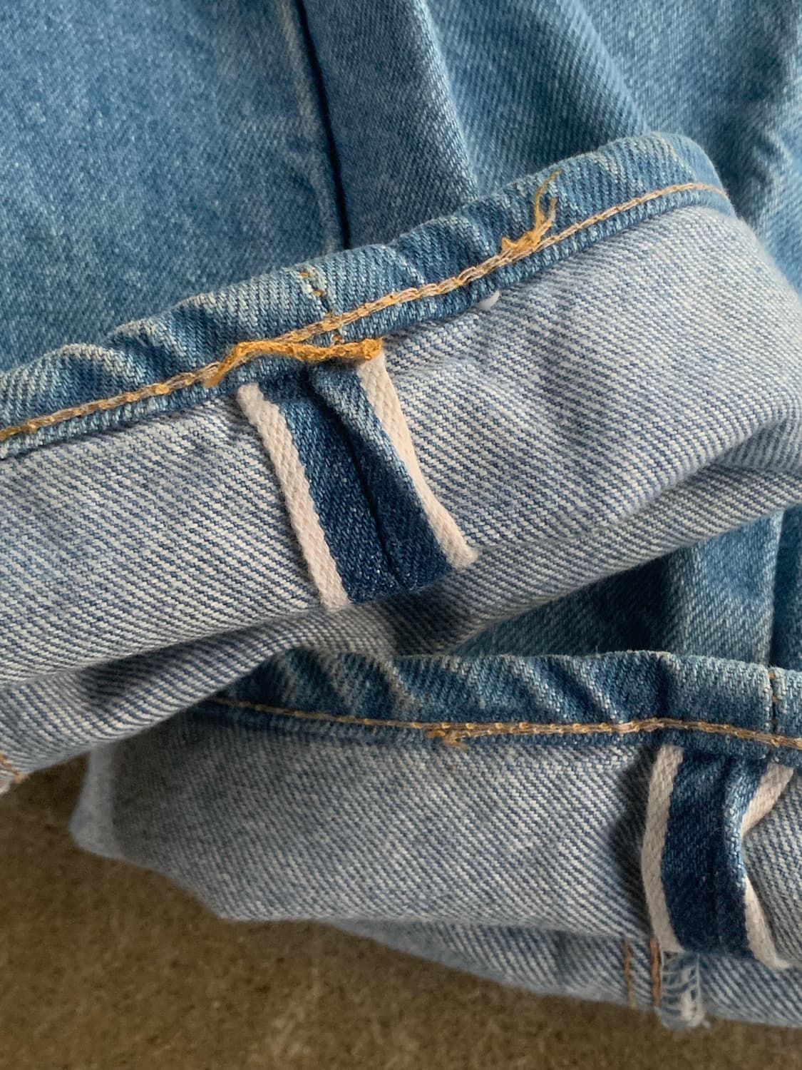 70s 리바이스 501 데님팬츠 66후기 상품이미지6