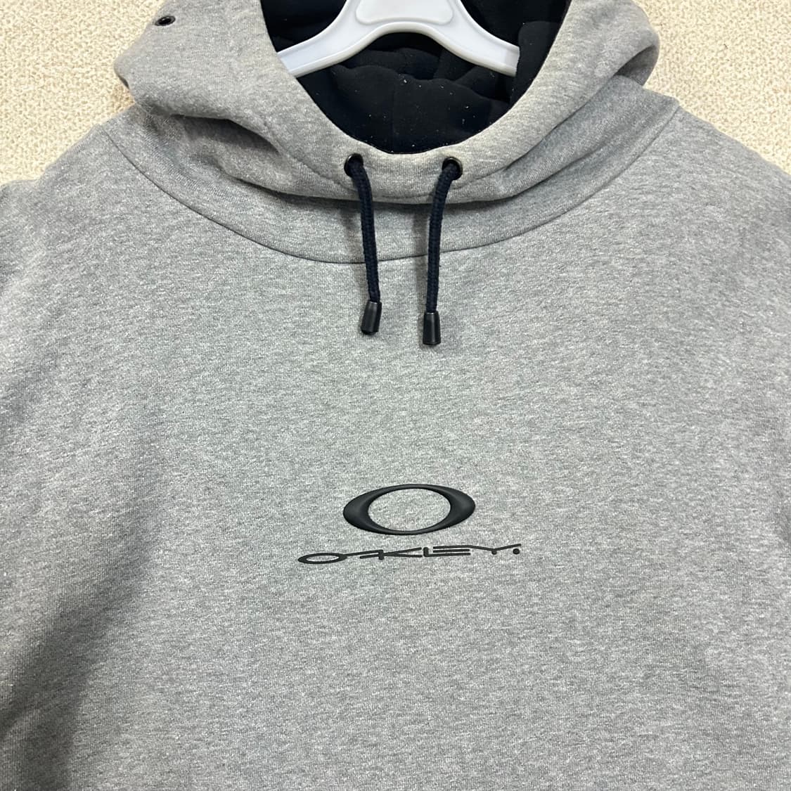 (XL) 00s 오클리 소프트웨어 3D입체 프린팅 플리스 안감 후드  상품이미지4