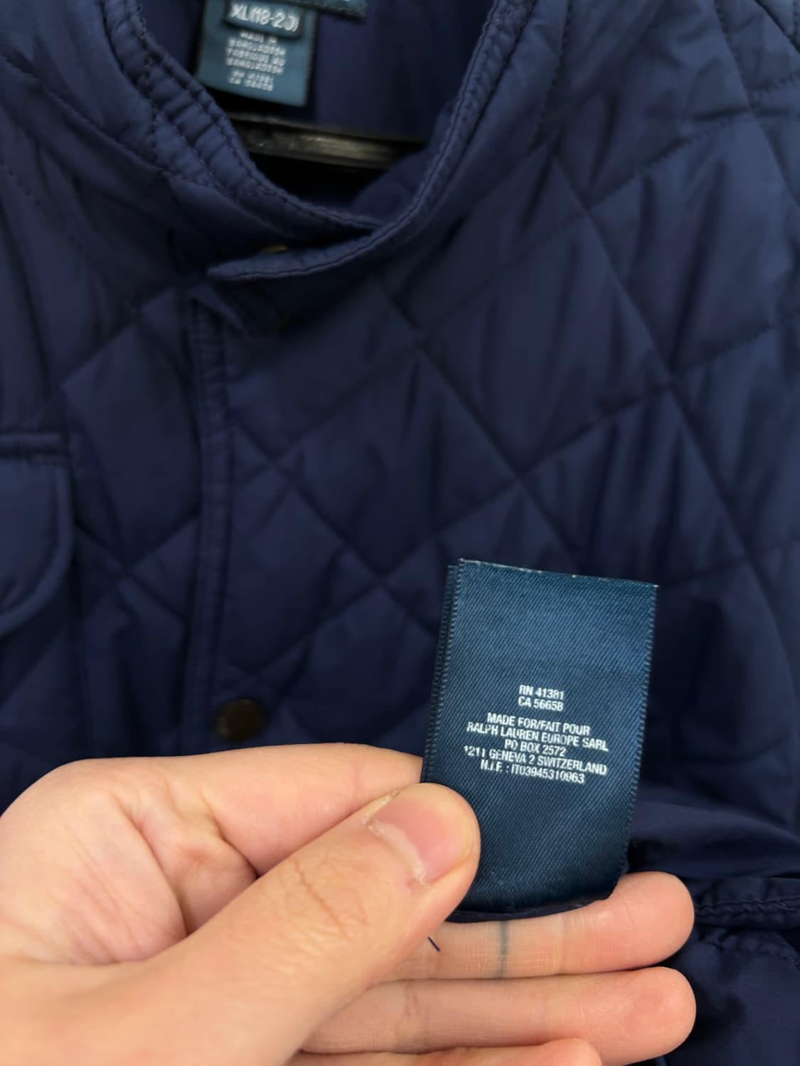 폴로랄프로렌 퀄팅자켓 상품이미지8