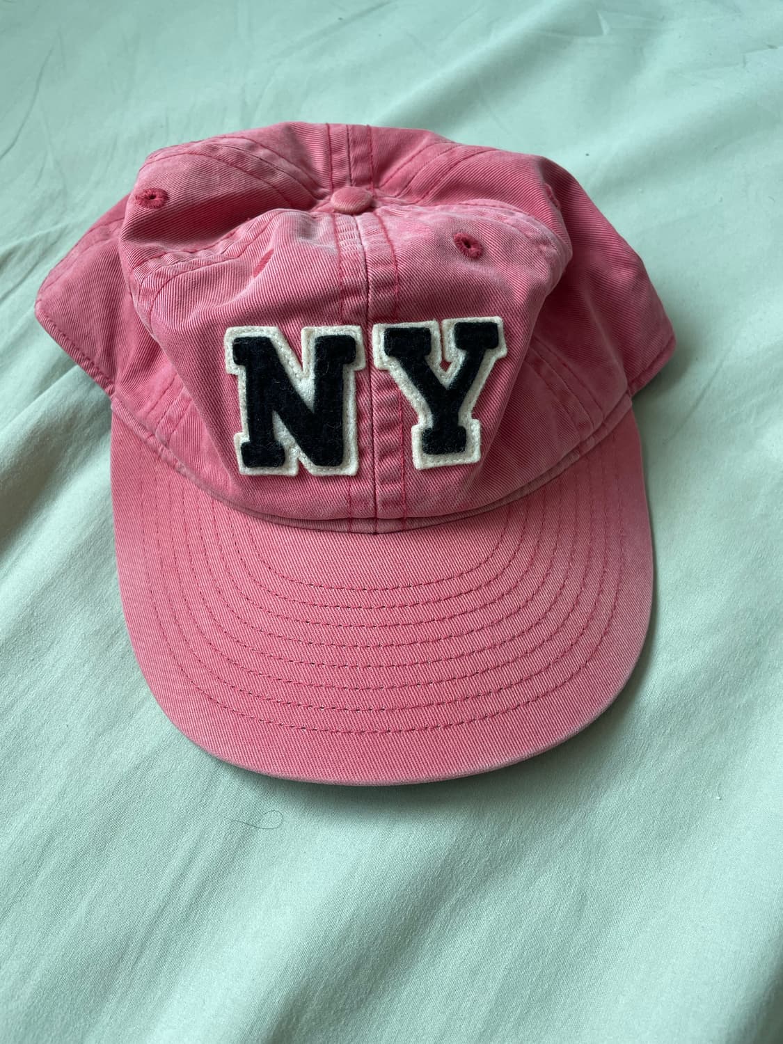 폴로 랄프로렌 ny 핑크볼캡 상품이미지1