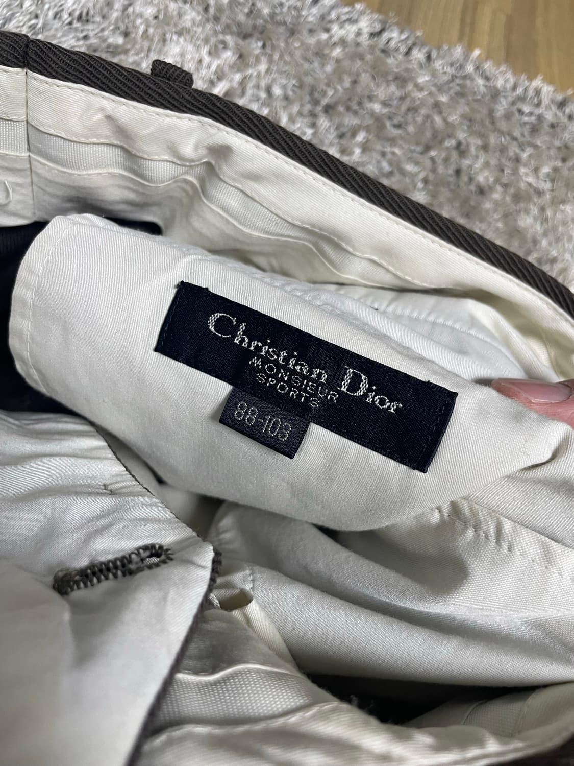 디올 슬랙스 34사이즈 상품이미지4