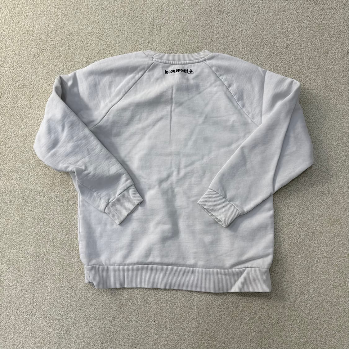 [S] 르꼬끄 여성 빅로고 기모 맨투맨 0114T2 상품이미지2