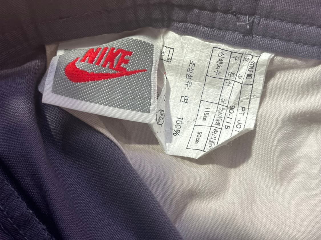 나이키 acg 코튼 팬츠 퍼플 90 #csz2344 상품이미지3