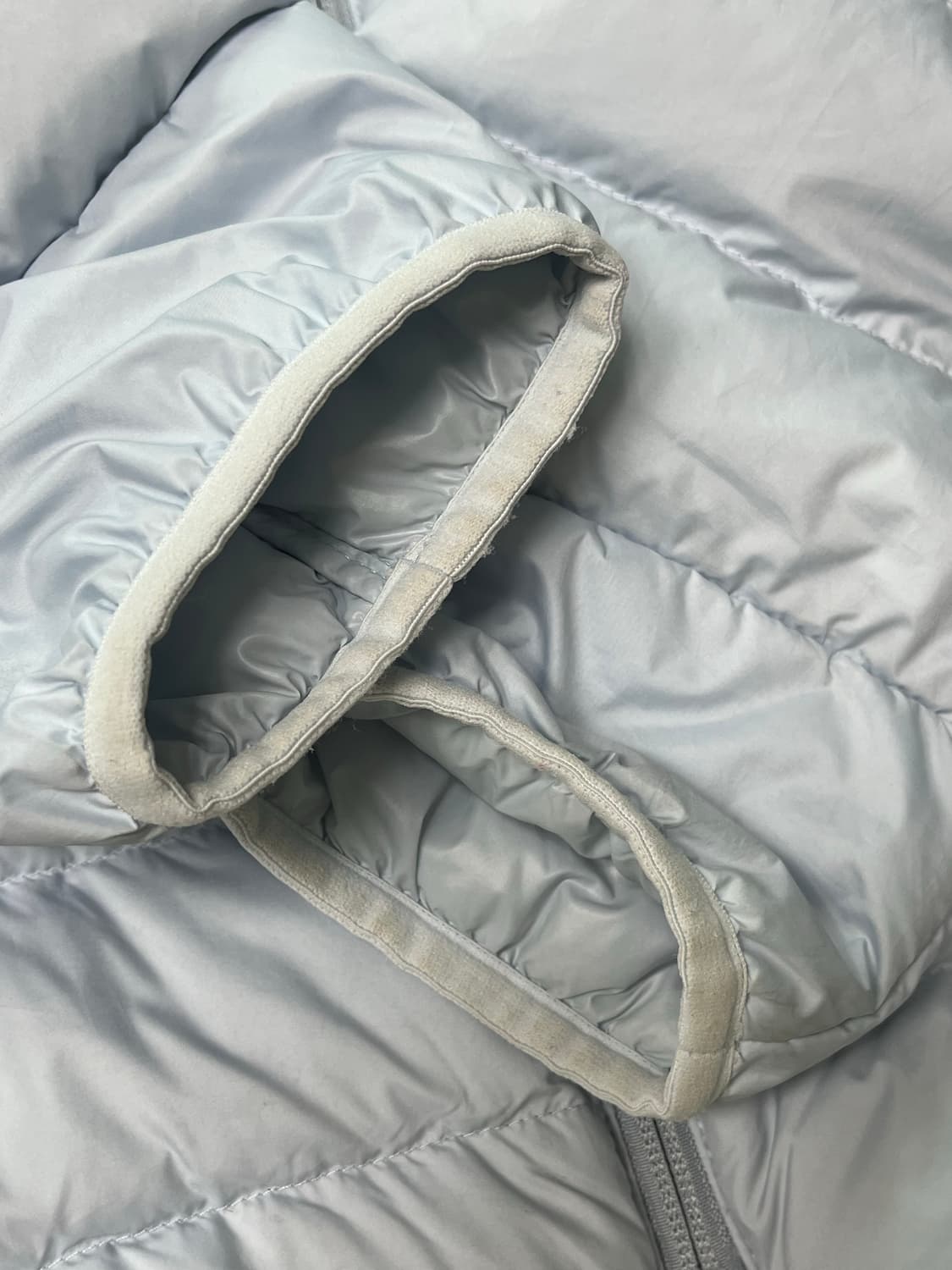 무신사 스탠다드 시티레저 경량패딩 M 클라우디블루  상품이미지5