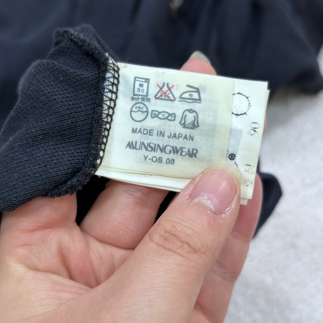 L 먼싱웨어 반팔 카라 티셔츠 0402E 상품이미지4