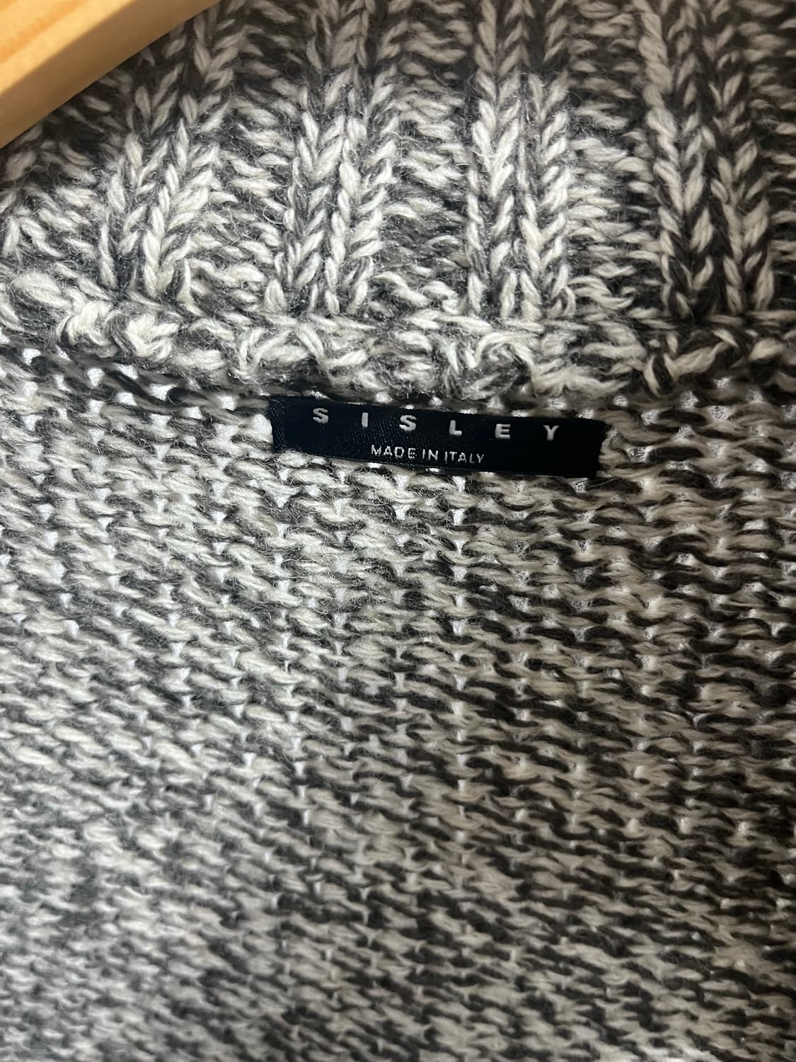 Sisley Melange Zip Knit 상품이미지8