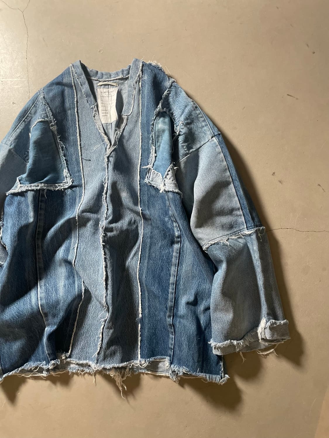 KZ ATELIER Reconstructed Patchwork Denim 상품이미지2