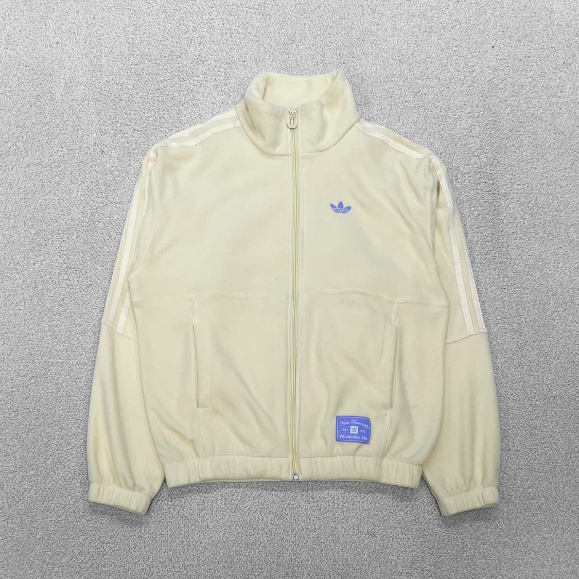 아디다스 파이어버드 노라 후리스 자켓 옐로우 상품이미지2