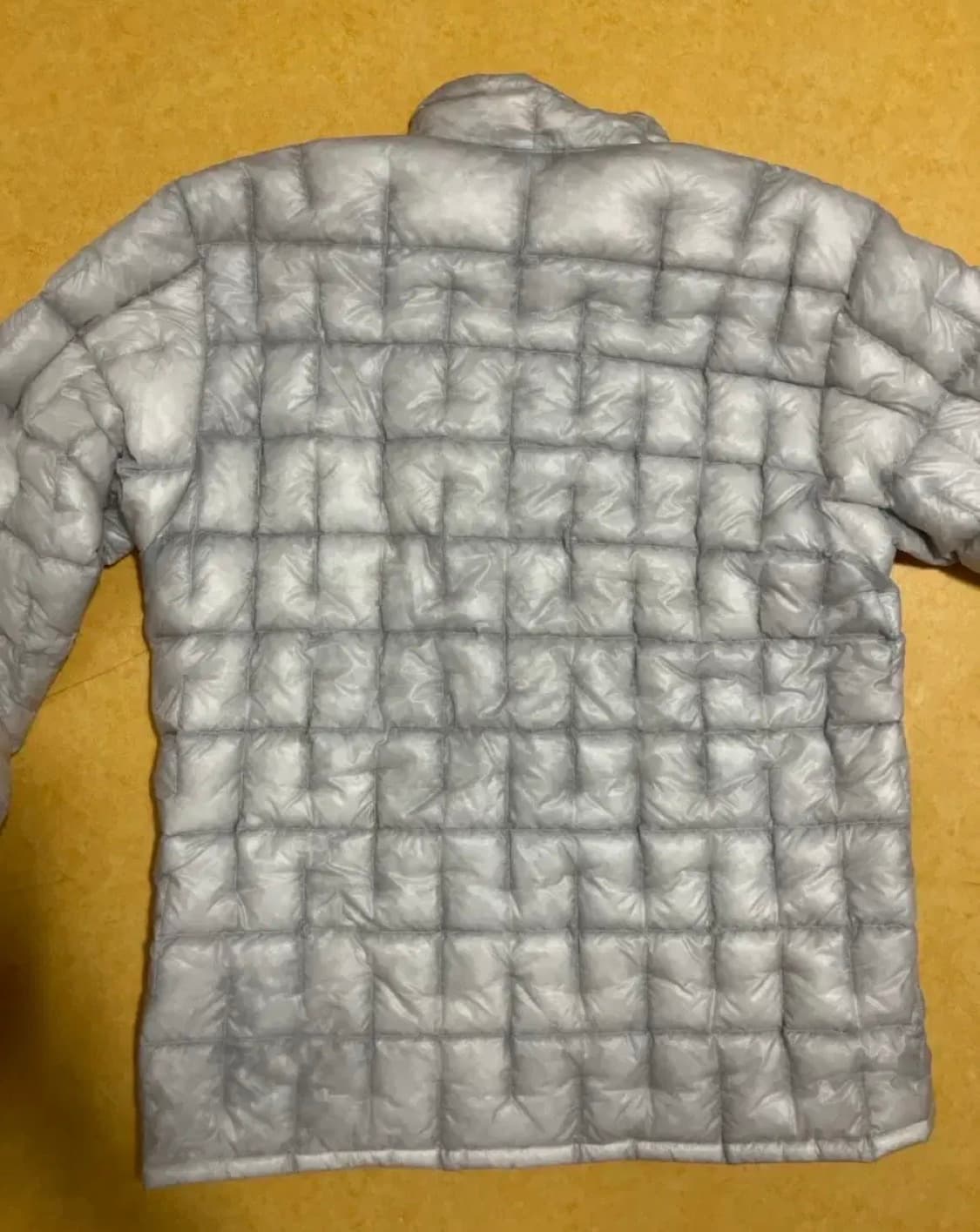 몽벨 플라즈마 1000 다운 자켓 라이트 실버 상품이미지2