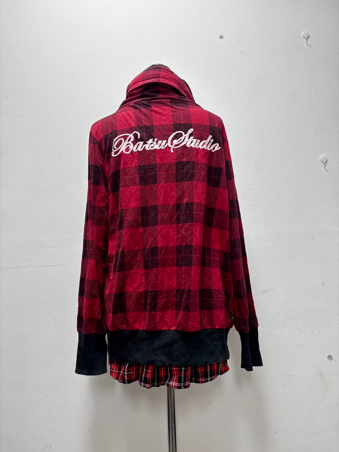 [BA-TSU]Skull Patch Bono Hoodie Zip Up 상품이미지4