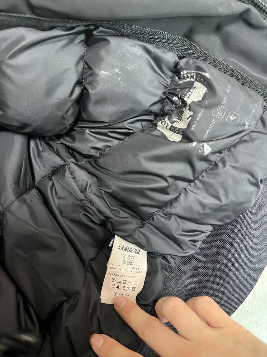 나파피리 패딩자켓 M  상품이미지4