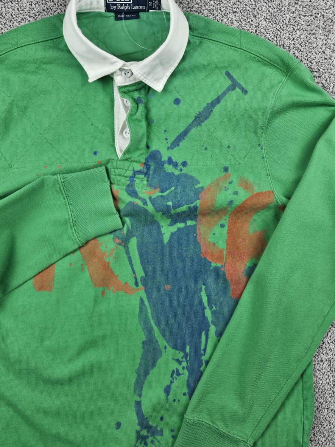 폴로랄프로렌 페인팅 럭비 티셔츠 ( M ) / 9957 상품이미지6