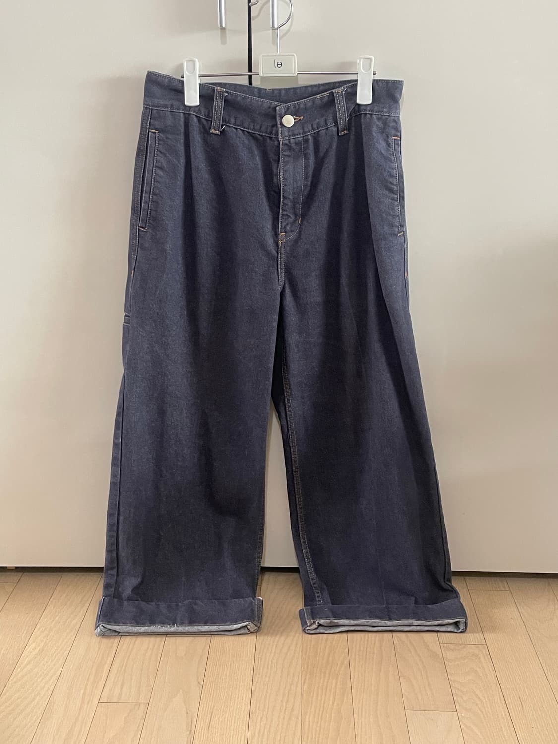 COOR 와이드 데님 팬츠 M(30) 상품이미지4