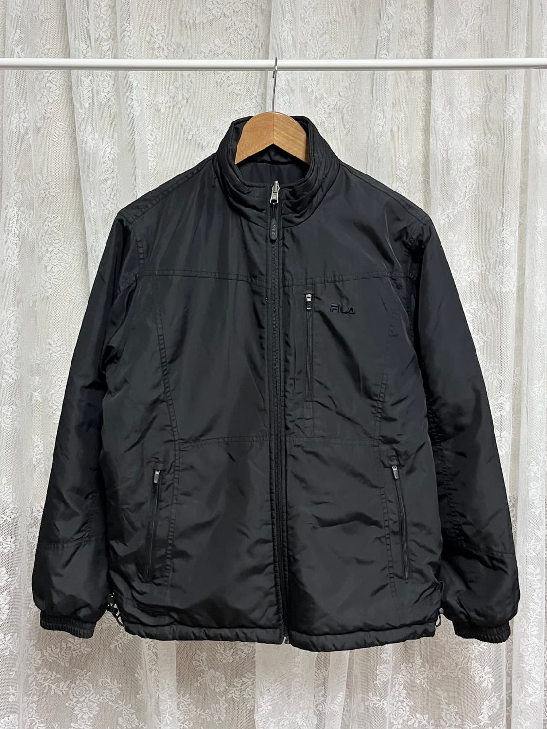 95) 휠라 올드스쿨 리버시블 퀼팅 점퍼 상품이미지3