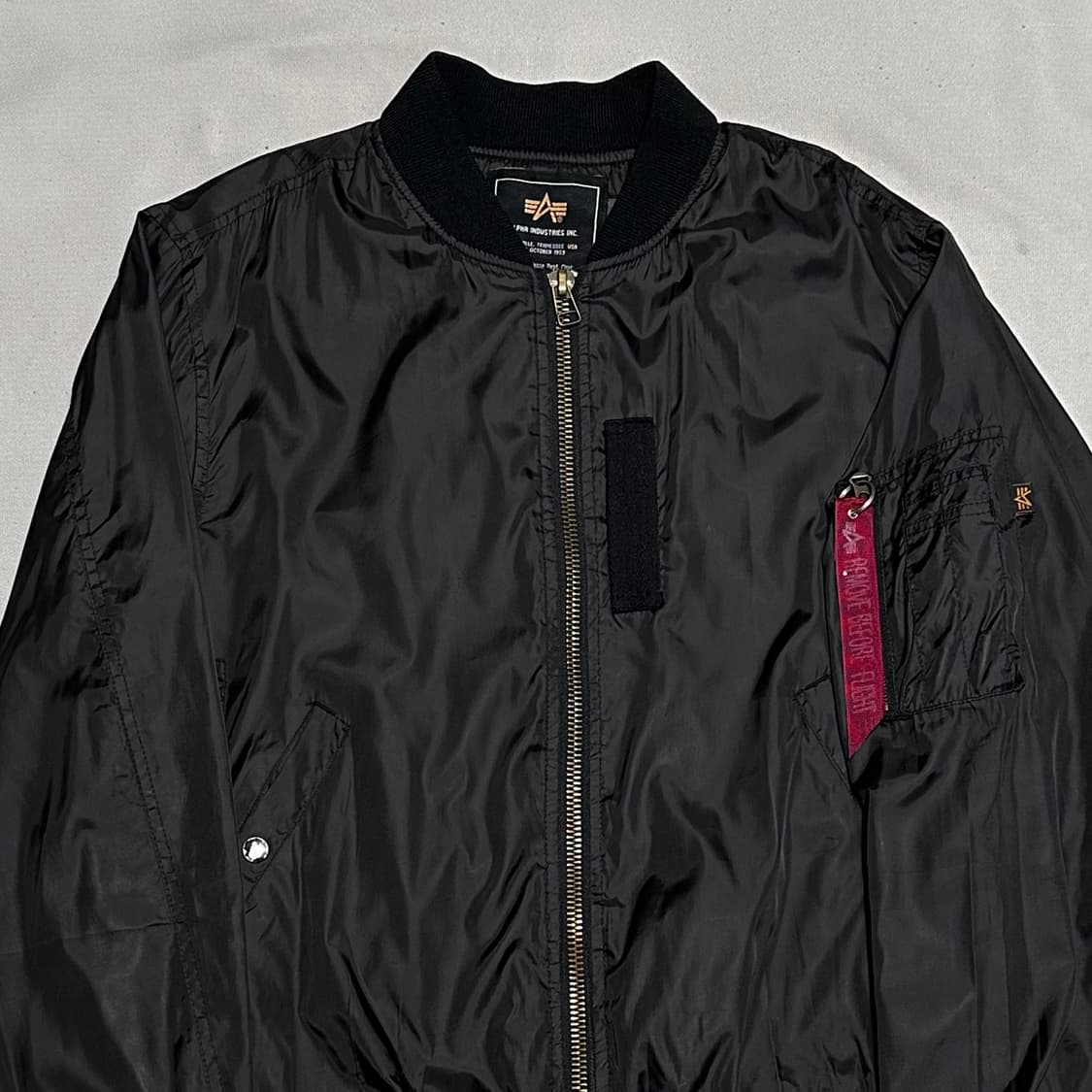 L 알파인더스트리 폴리 항공자켓 상품이미지1