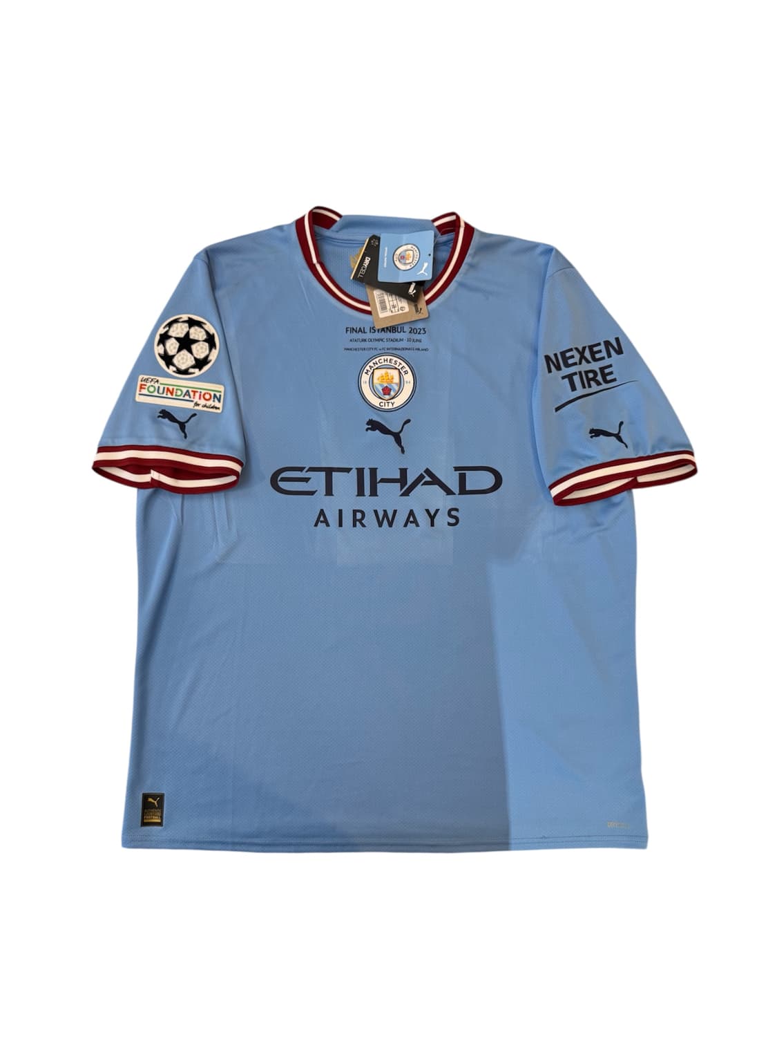 [XL/110]22-23 맨시티 홈 덕배 챔결킷 765710-01 상품이미지2