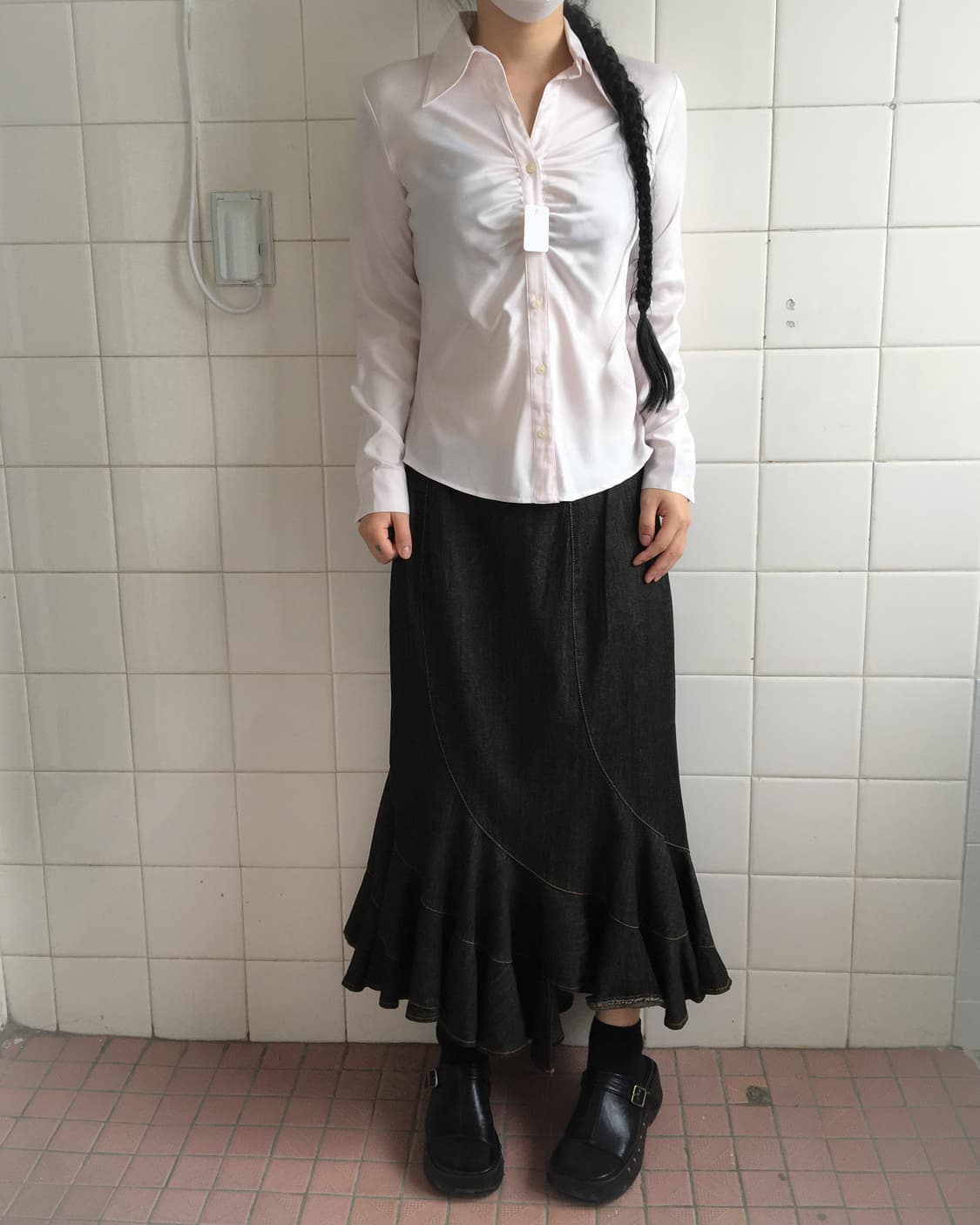 Shirring shirt 상품이미지4
