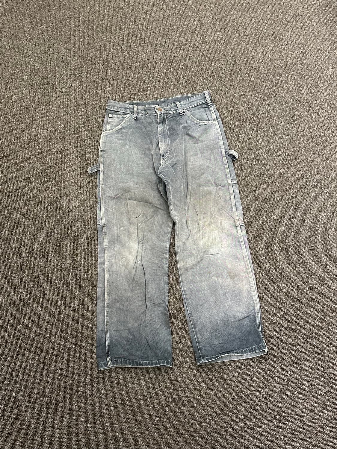 31x34)디키즈 빈티지 흑청 워크팬츠 상품이미지9