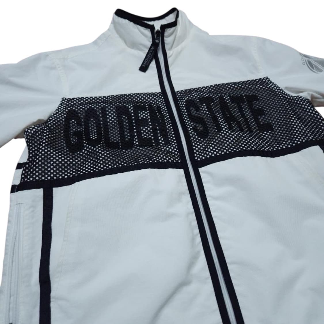 바배) NBA 골든스테이트 워리어스 메쉬 배색 바람막이 상품이미지1