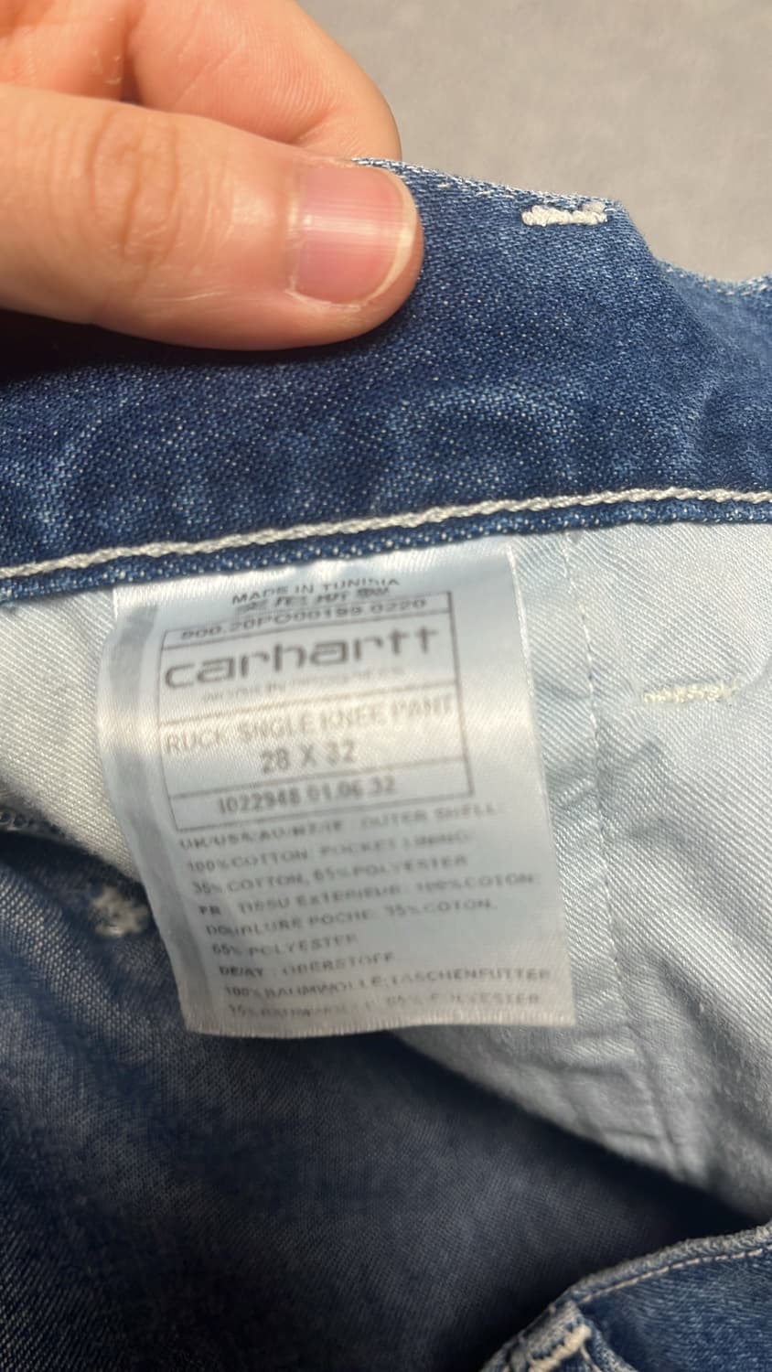 칼하트 싱글니 데님팬츠 상품이미지3