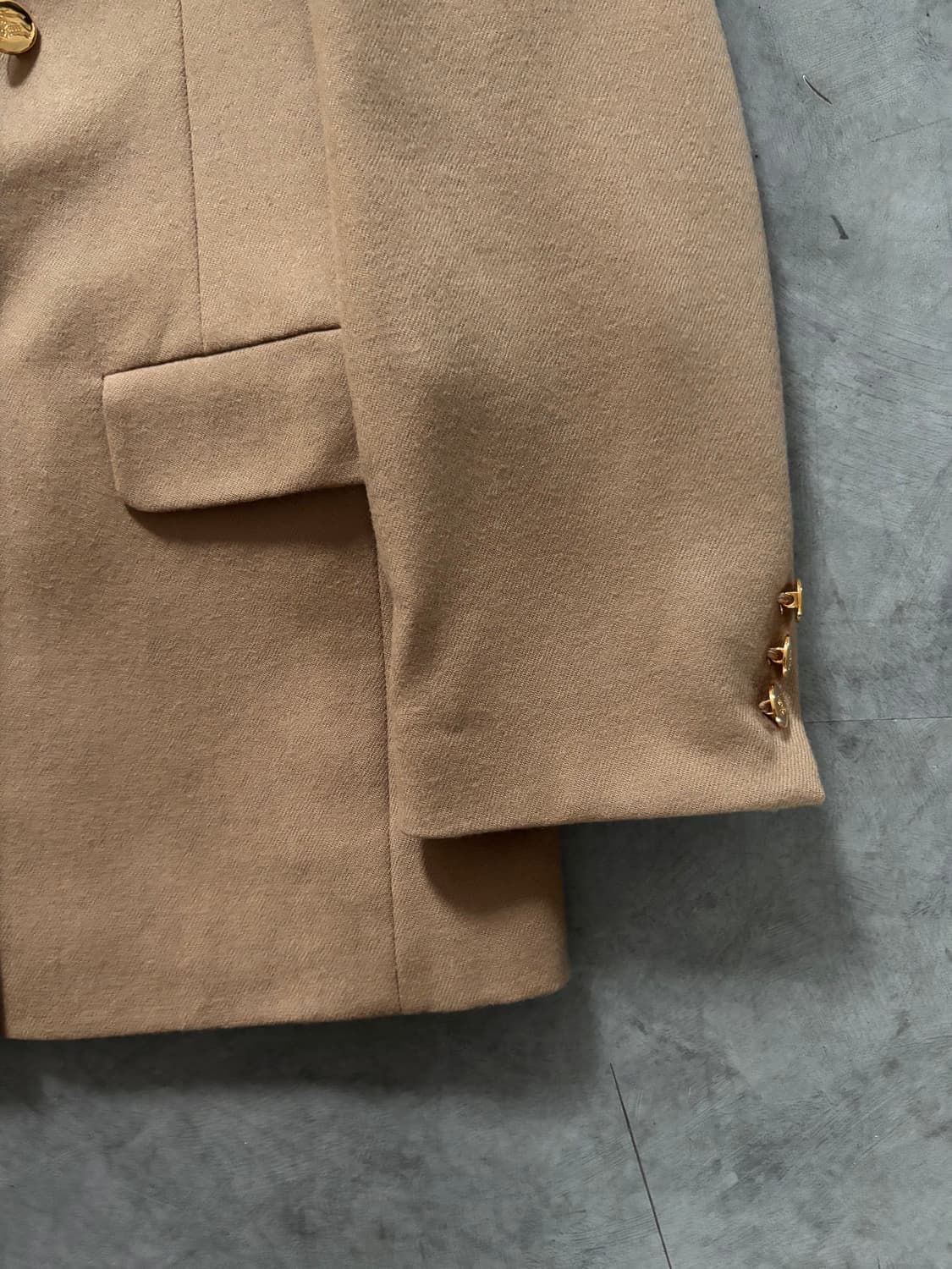 Burberry 버버리 금장 더블 울 블레이저 자켓 상품이미지5