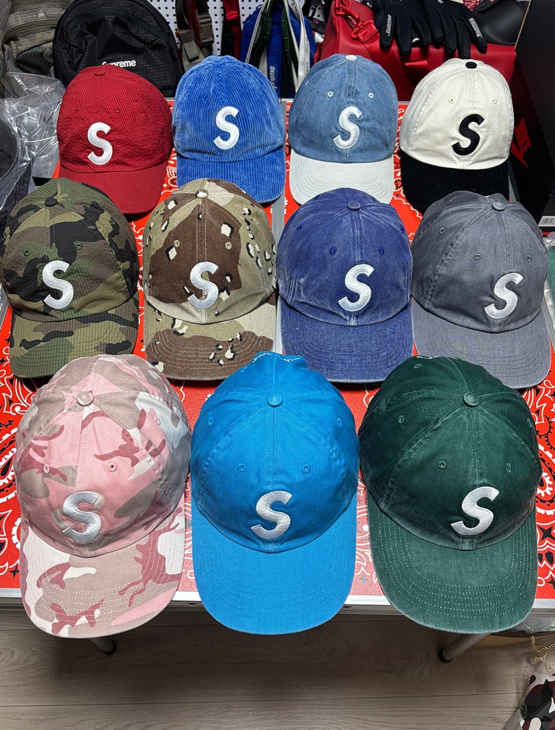 슈프림 피그먼트 코티드 S 로고 6-패널 브라이트 블루 - 25SS 상품이미지2