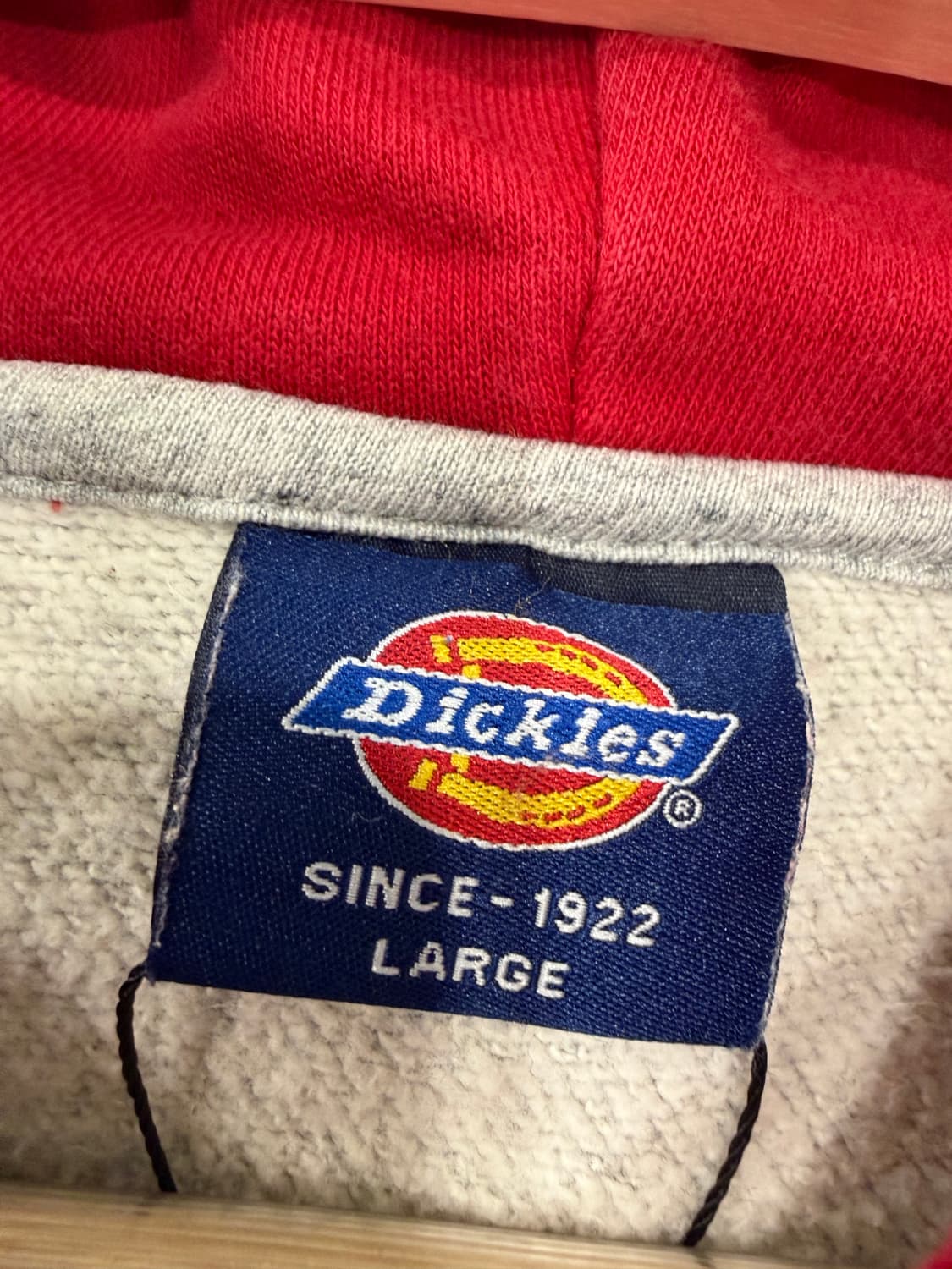 5. 디키즈 그레이 후드집업 상품이미지3