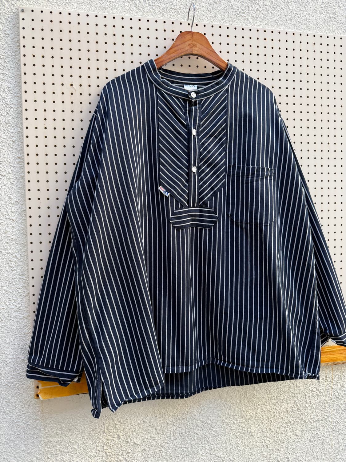 1990s modAS GERMAN NAVY STRIPE 피셔맨스목셔츠 상품이미지3