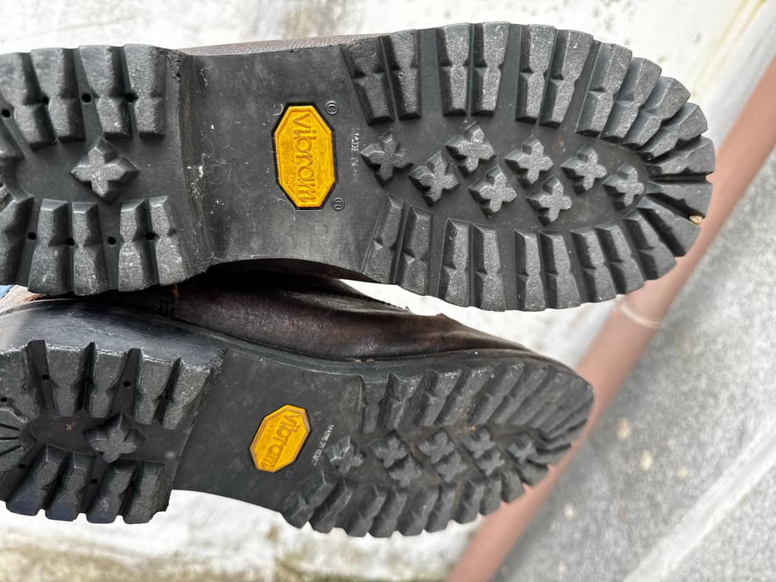 Neil Barrett Leather Shearling Boots 상품이미지8