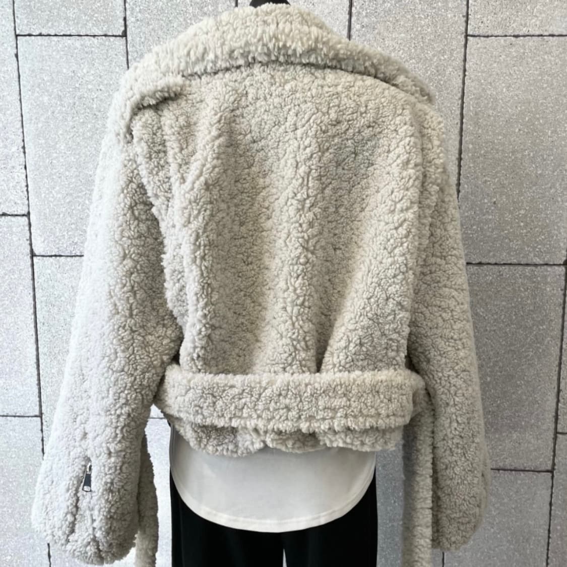 퍼 무스탕 자켓 상품이미지2