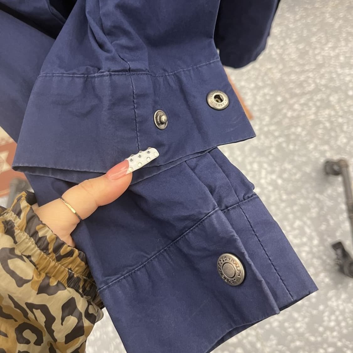 폴로 랄프로렌 올드스쿨 고프코어 트러커 야상 자켓 L C10348 상품이미지6