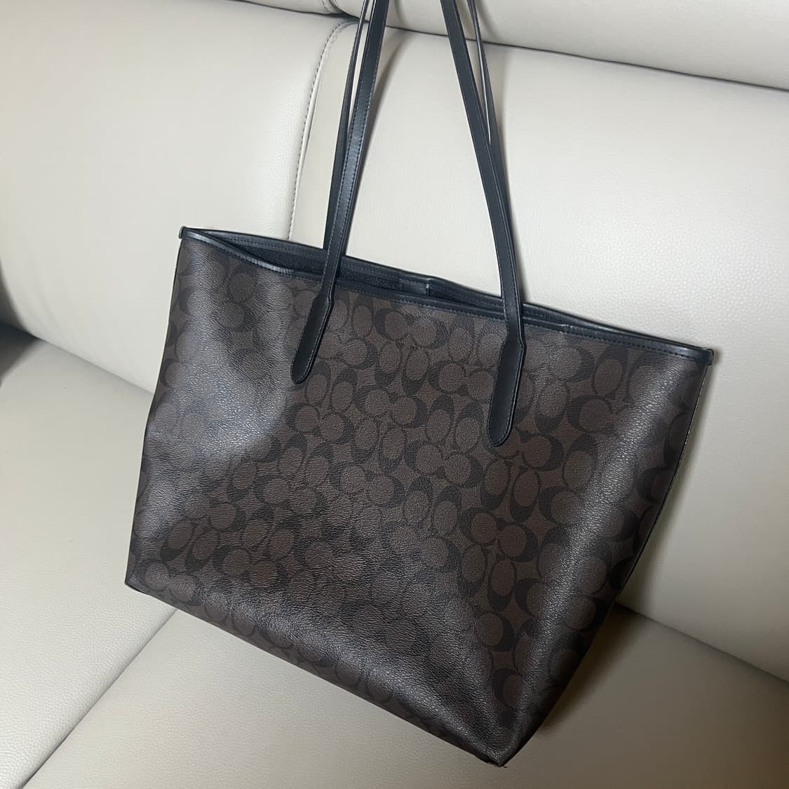 Coach 타운토트 캔버스 숄더백 상품이미지6